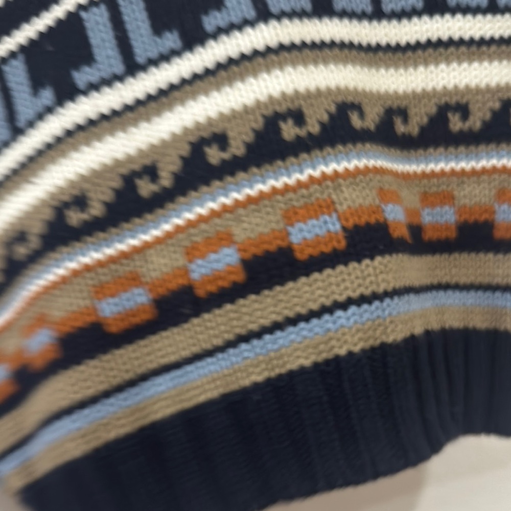 Multicolor Patterned Knit Sweater - Picture 2 of 7
